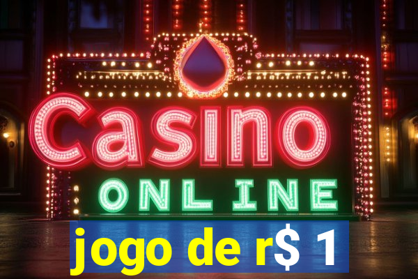 jogo de r$ 1